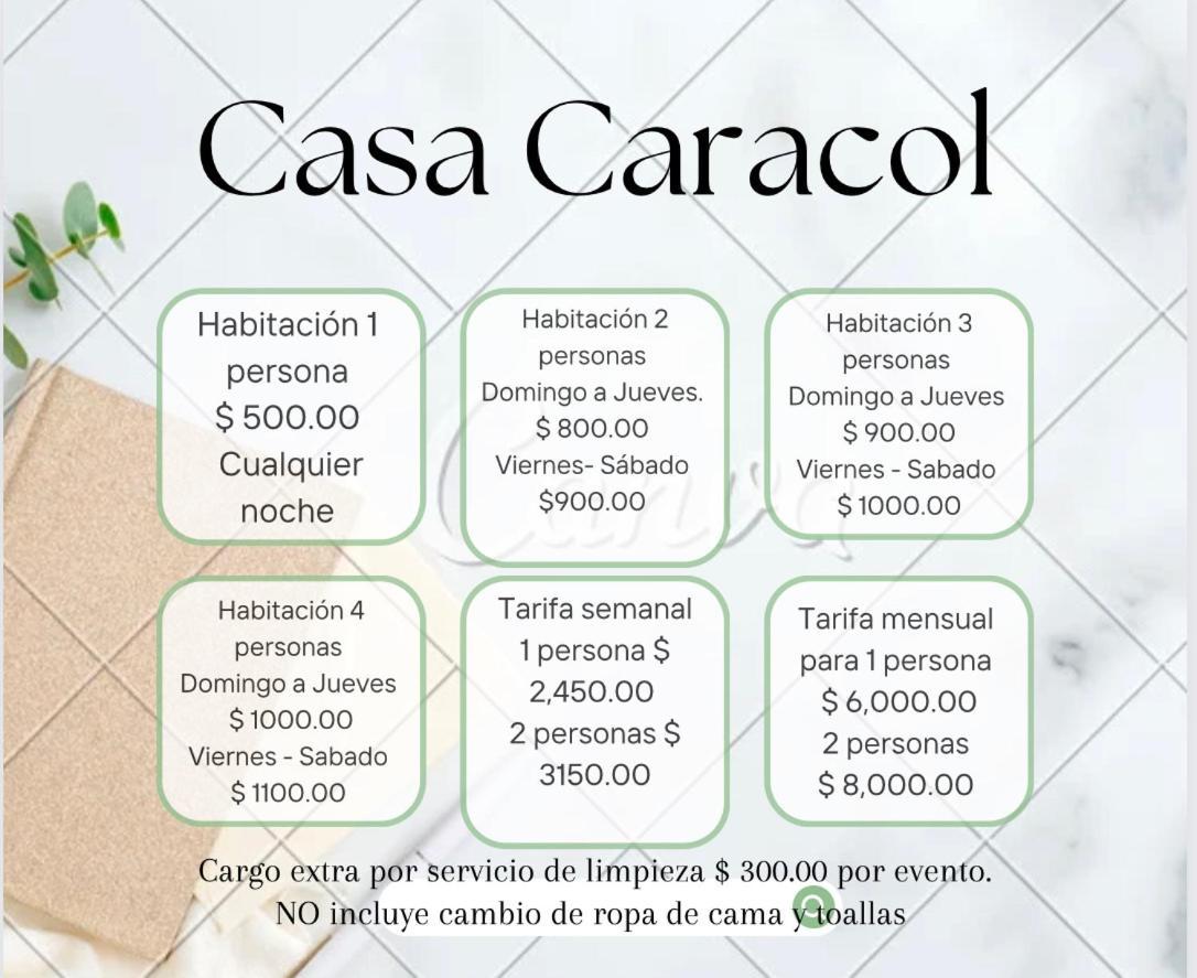 Casa Caracol Guanajuato Aparthotel Buitenkant foto